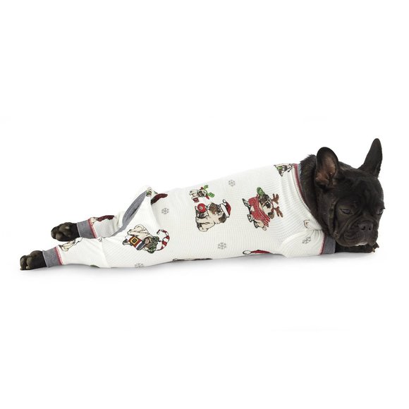 PJ Salvage Other - PJ Salvage Dog Pajamas 12-14" Ivory Cream Medium